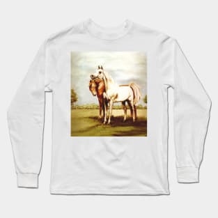 Arabian Horses. Best Friends. Long Sleeve T-Shirt